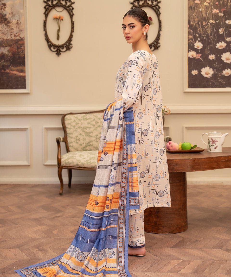 Indigo Spice – Ethnic Grace Printed 3-Piece Set