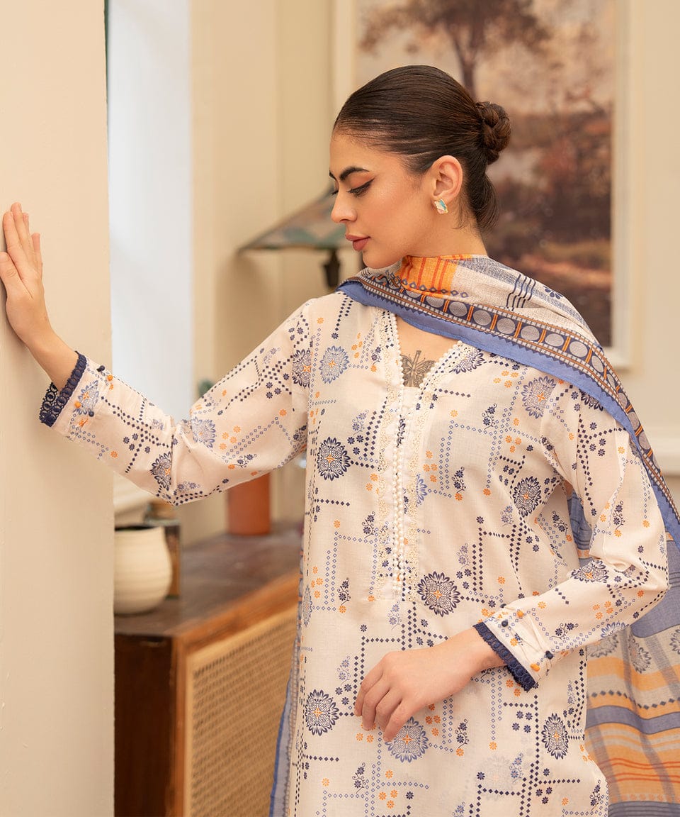 Indigo Spice – Ethnic Grace Printed 3-Piece Set