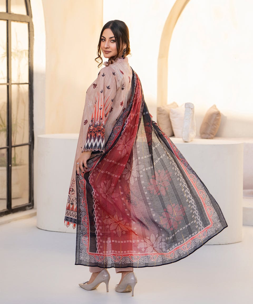 Crimson Echo – Artistic Print 3-Piece Set