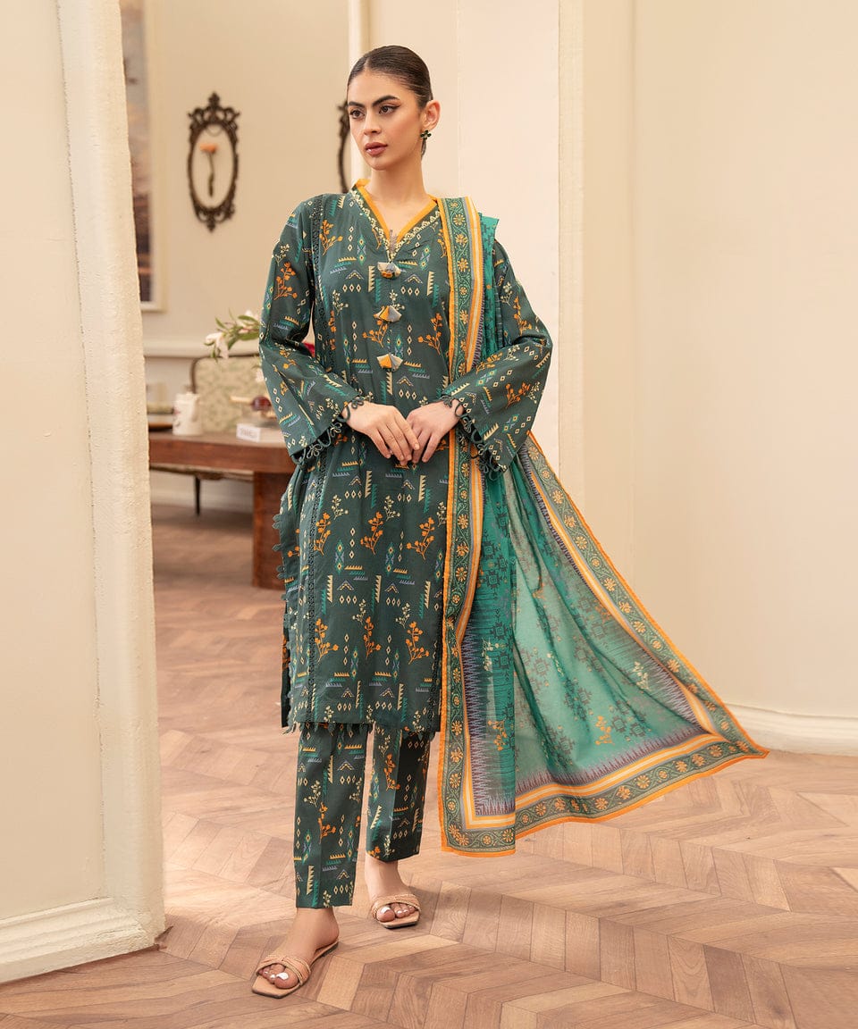 Pine Grove – Classic Bloom Printed 3-Piece Set