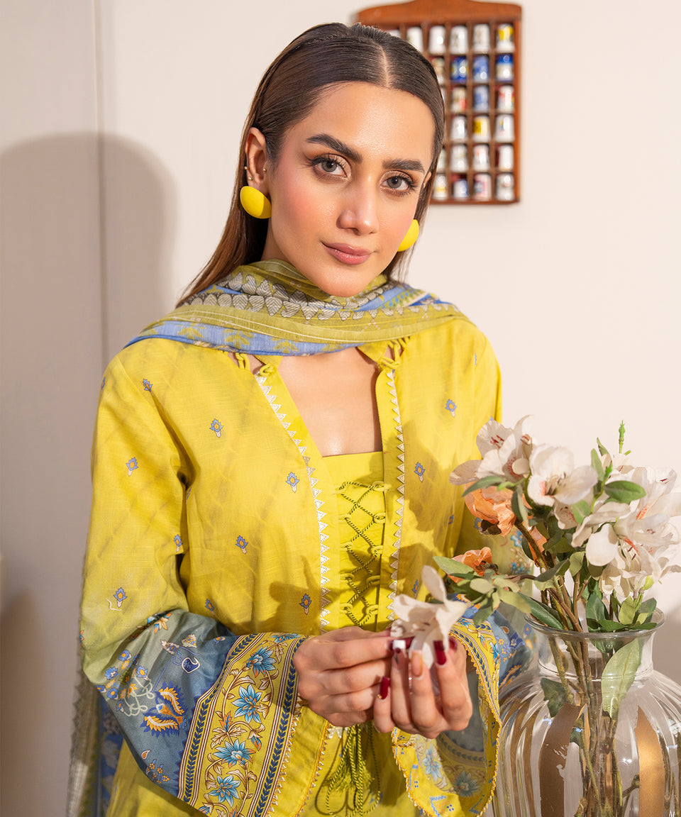 RUNGBURRY 3PC PRINTED LAWN