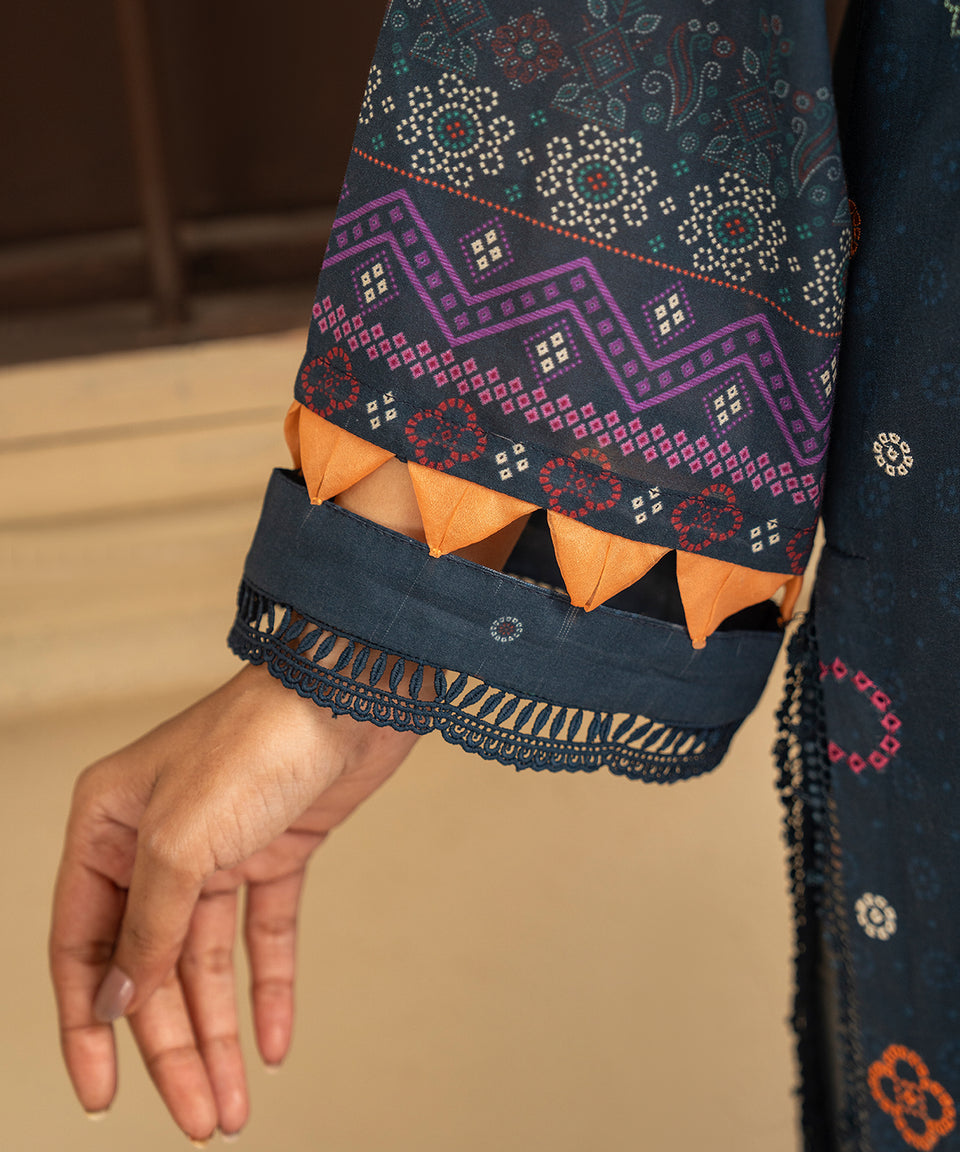 3PC UNIVERSAL DIGITAL EMBROIDERED LAWN