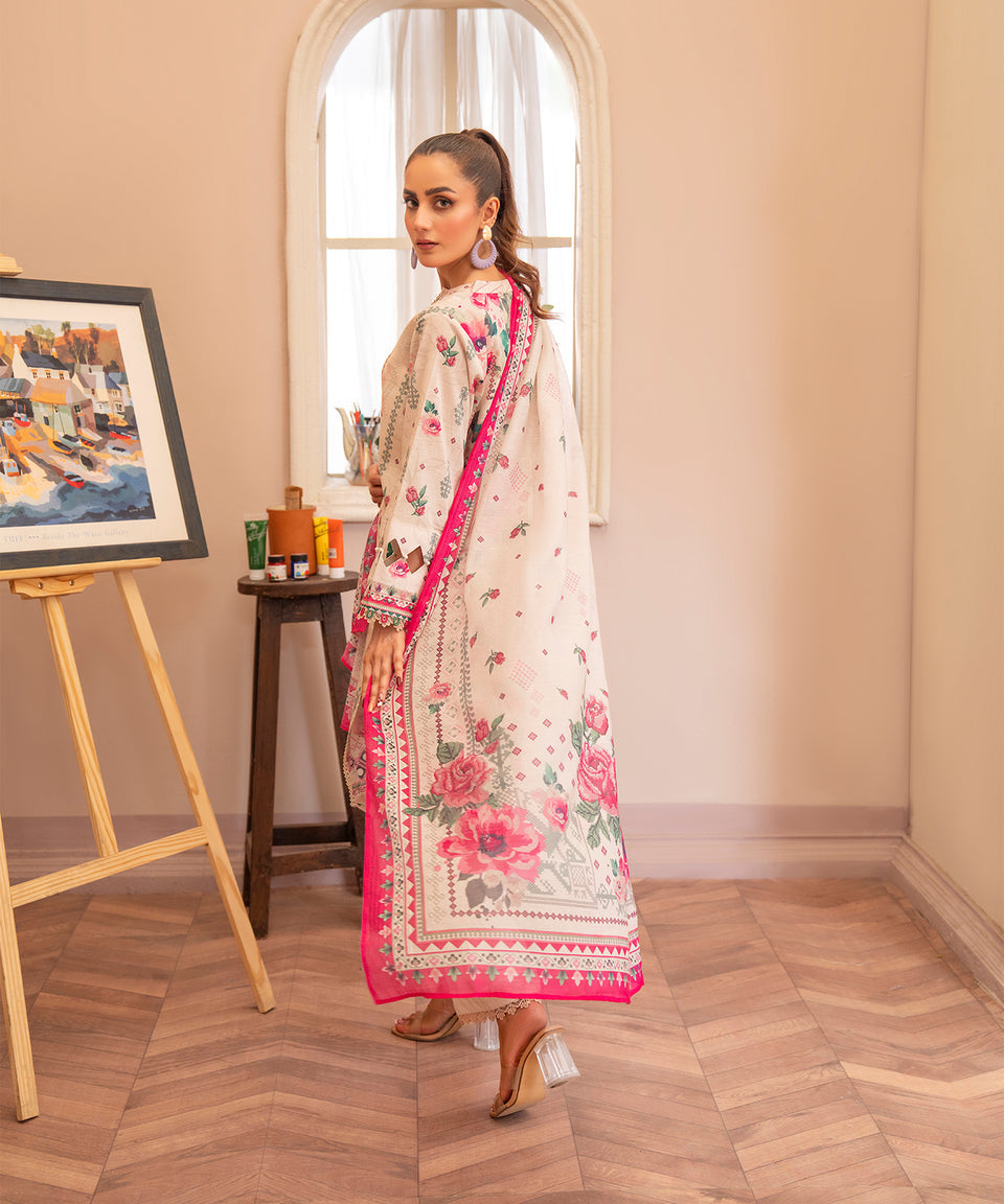 3PC RUNGBURRY PRINTED LAWN