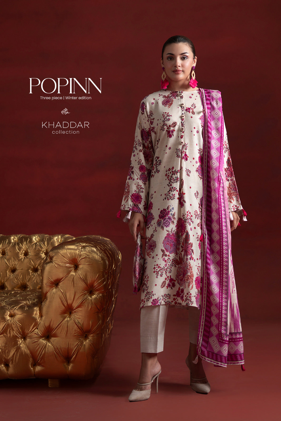 3PC DIGITAL PRINTED PREMIUM POPINN KHADDAR