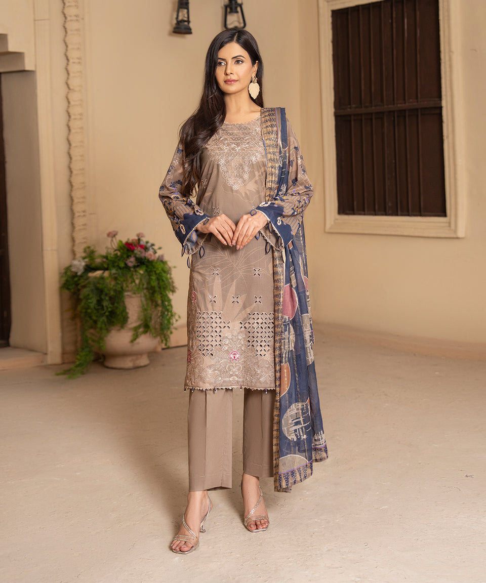 3PC UNIVERSAL DIGITAL EMBROIDERED